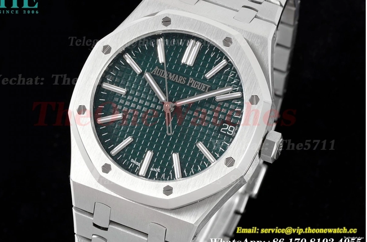 41mm APSF Stk SS Green 15510 A4302 Royal SS Clone Super Oak 0320